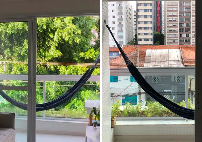 The View Of My Balcony Before And After They Removed A Tree