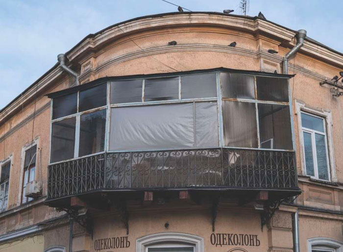 Balcony In Odesa, Ukraine