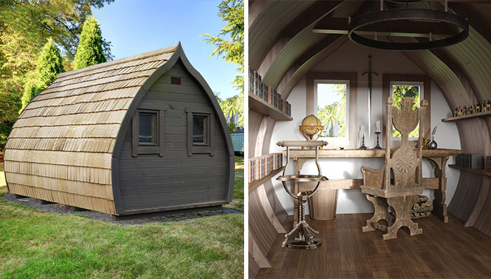 Designers Created Garden Offices Inspired By Popular TV Series And Movies
