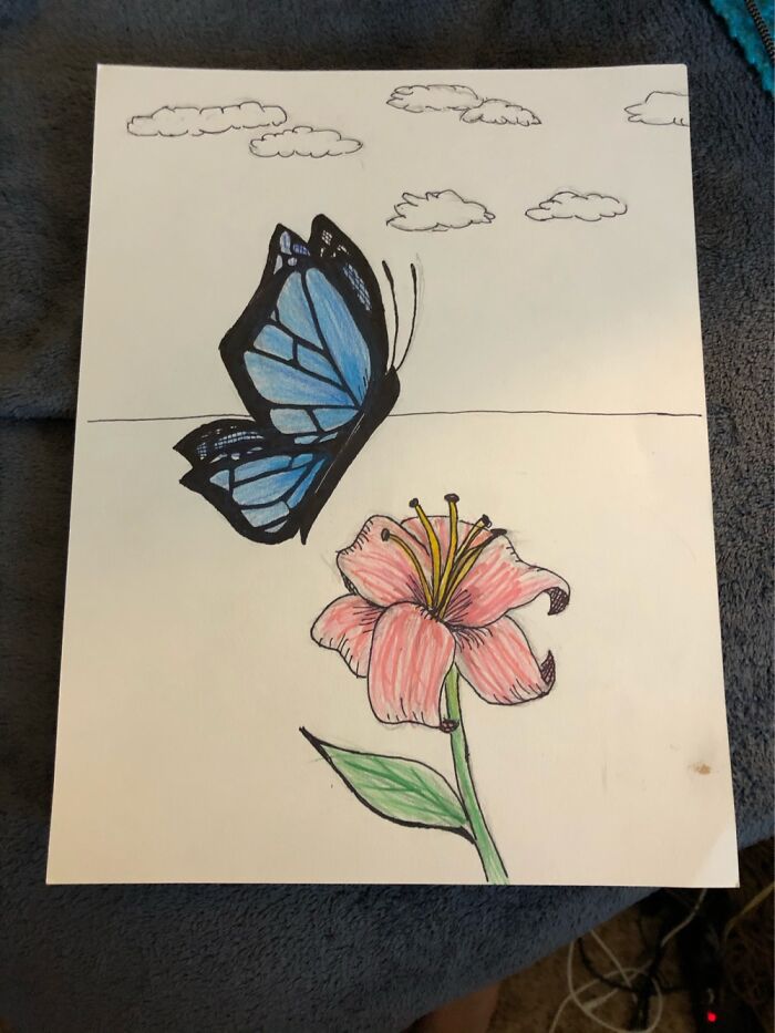 Butterfly I Did For My Little Sister A While Back