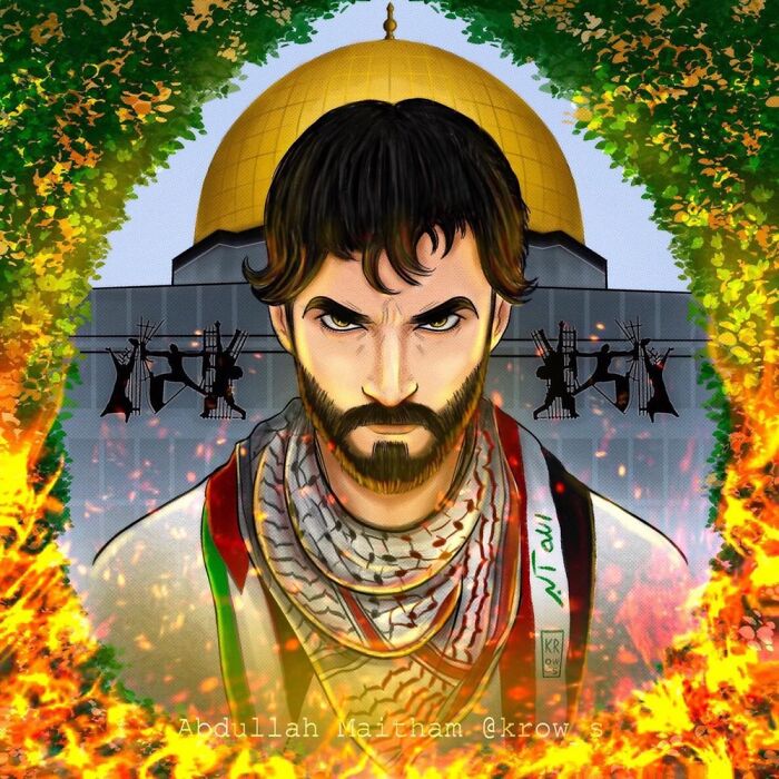 I Drew This For Palestinian Protesters.