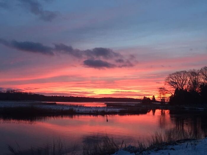 January Sunrise, Rhode Island, 2019