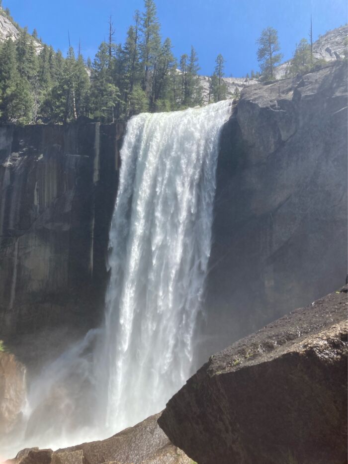 Vernal Falls In Yosemite