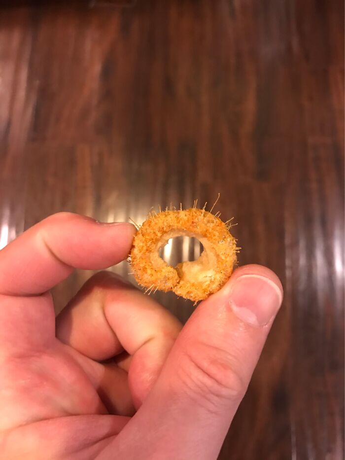 Found In A Bag Of Cracklins. Probably Not A Rectum