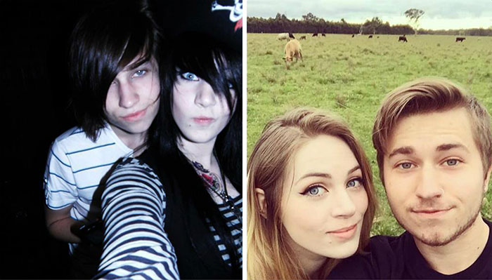 Me And My Girlfriend When We First Met vs. Now. The Regretful Emo Phase