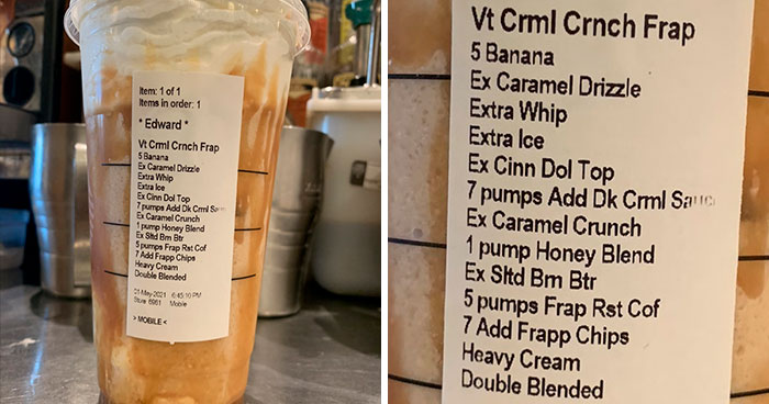 Frustrated Starbucks Baristas Are Shaming Jerk Customers Who Order Drinks That Are ‘Very Extra’ (30 Pics)