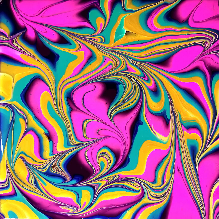 Surprise ~ Pouring With My Son 🥰 ~ Marble Pour ~ Happy Mother's Day Surprise ~ Pouring With My Son 🥰 ~ Marble Pour ~ Happy Mother's Day