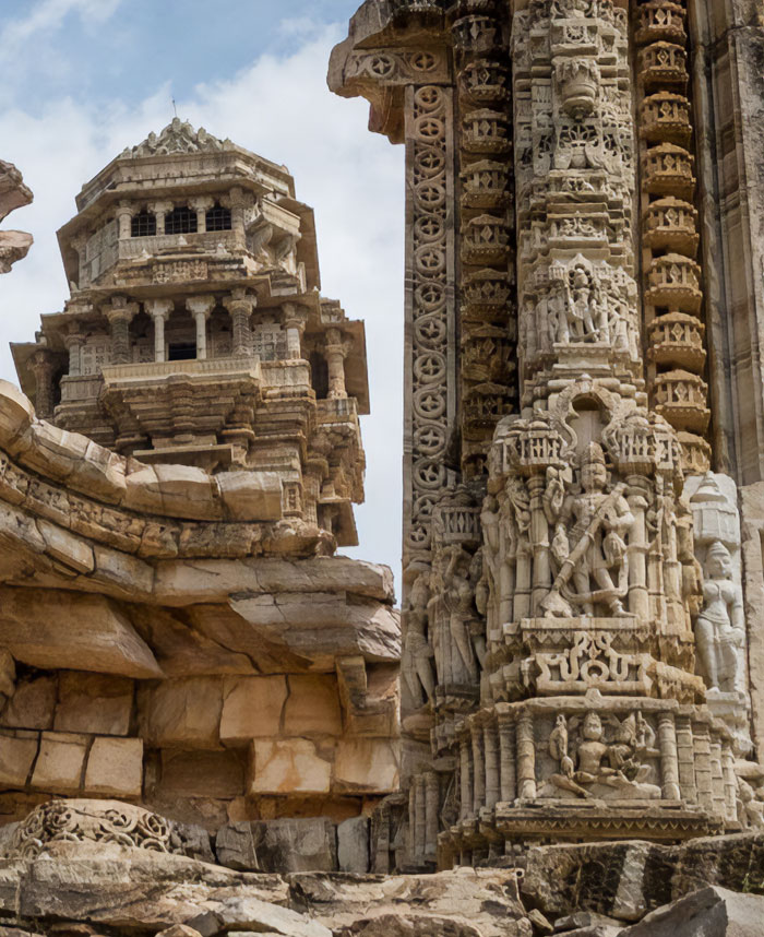 Ruins Of The Chittorgarh Fort, Rajasthan, India