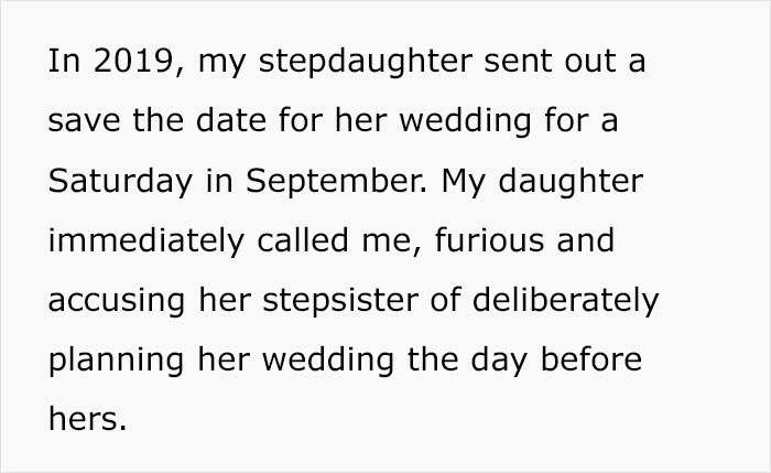 Dad Misses His Daughter's Wedding Because He Wanted To Walk His Stepdaughter Down The Aisle, Now His Daughter Won't Talk To Him