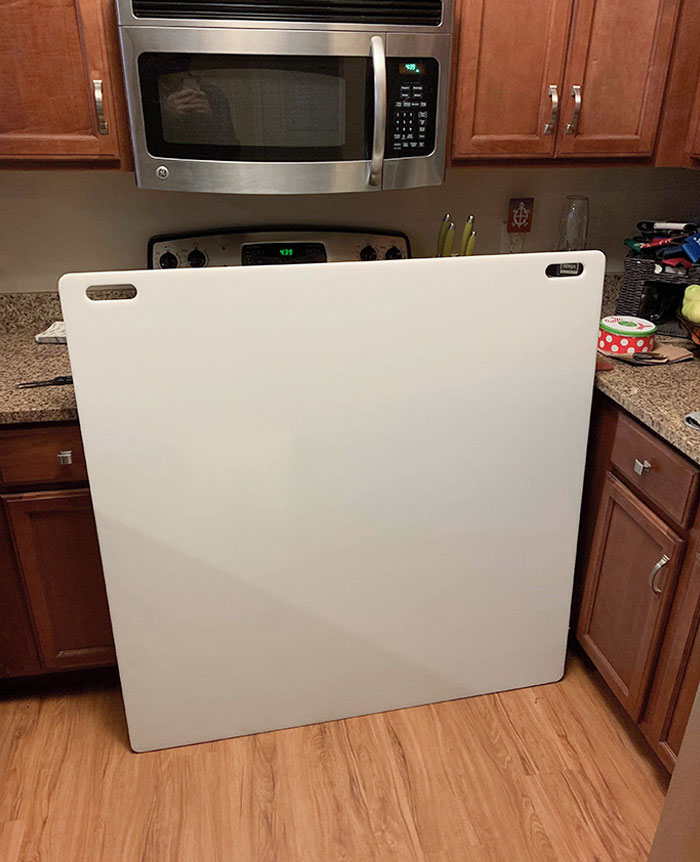 My Friend's GF's Dad Sent Them A 4xl Cutting Board For Their Housewarming By Mistake