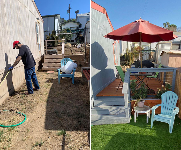 Mi marido transformó nuestro patio trasero con sus propias manos durante 9 meses