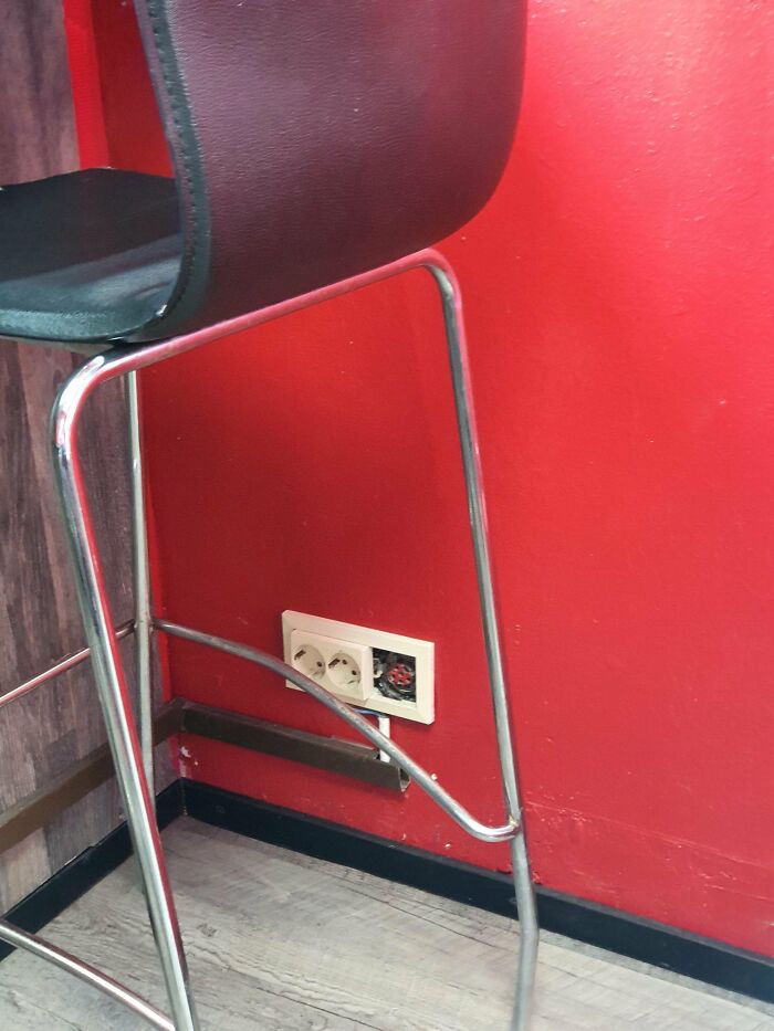 This Open Wall Outlet In My Local Kebab Restaurant