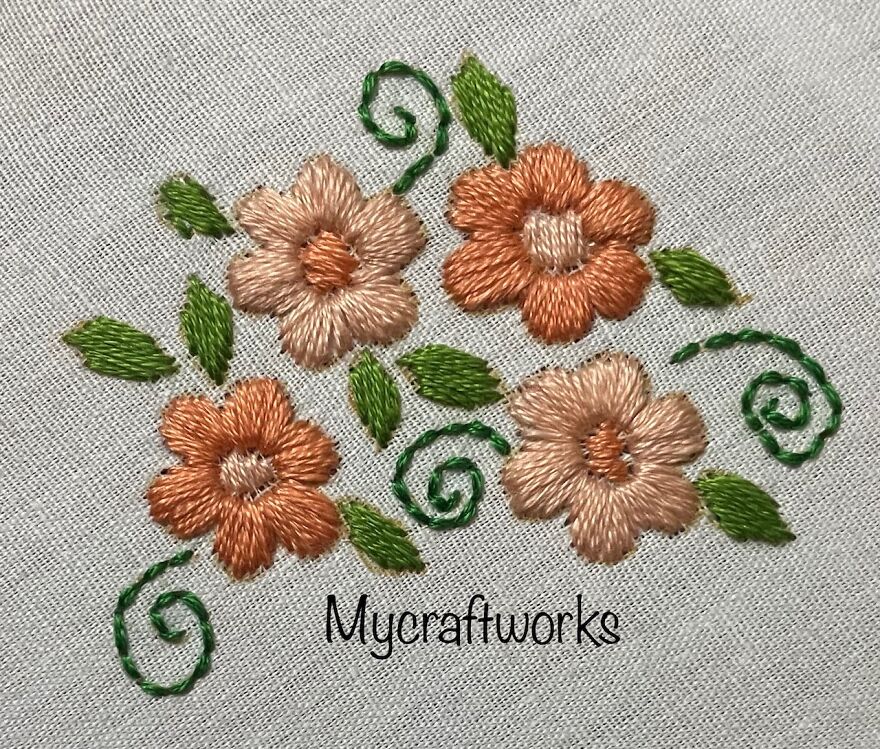 Satin Stitch Embroidery Design For Beginners Satin Stitch Embroidery Design For Beginners