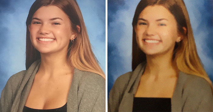 High School Photoshops Out All Traces Of Cleavage In The Yearbook Pics Of 80 Girls And Parents Are Not Happy