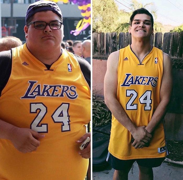 After Kobe’s Final Game, He Was Inspired To Start Working Out And Ended Up Losing 170 Lbs
