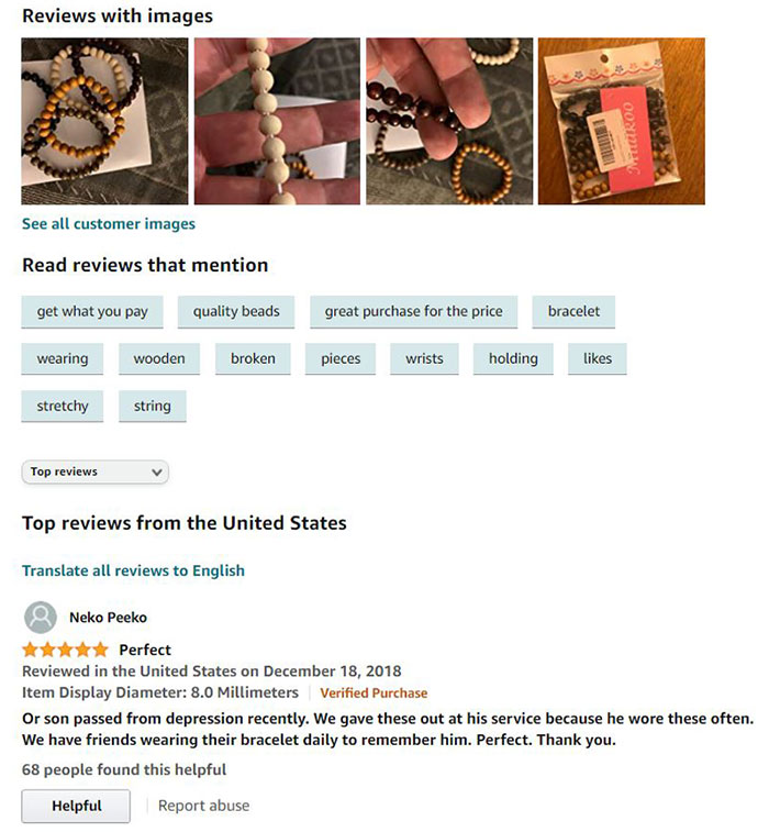 I Was Just Looking For Some New Bracelets And The Reviews Got To Me Man