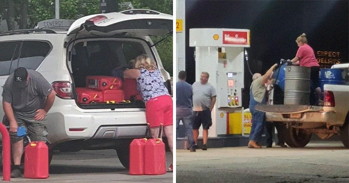 30 Pictures That Show Americans Freaking Out Over The ‘Gas Shortage’ They Pretty Much Created By Themselves