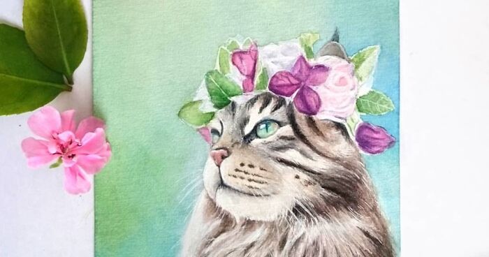 I Create Animal-Themed Paintings Using Watercolor, Ink, And Acrylic Paint,  Here Are My best 70 Works | Bored Panda