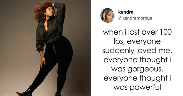 After Losing 100lbs, This Curve Model Shares Her Experience Related To Body Shaming