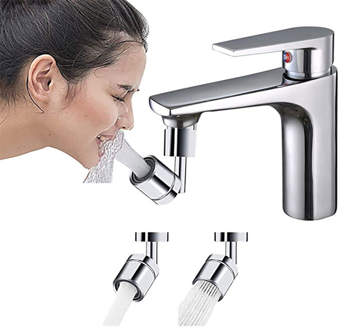 This Amazon Ad For A Faucet Attachment Has The Worst Photoshopped Water