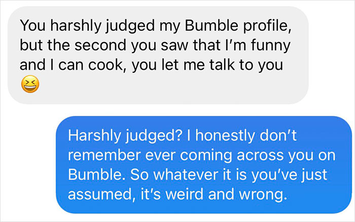 Guy Tracks Down A Woman Who Ignored Him On A Dating App To Complain About It, But She Puts Him In His Place