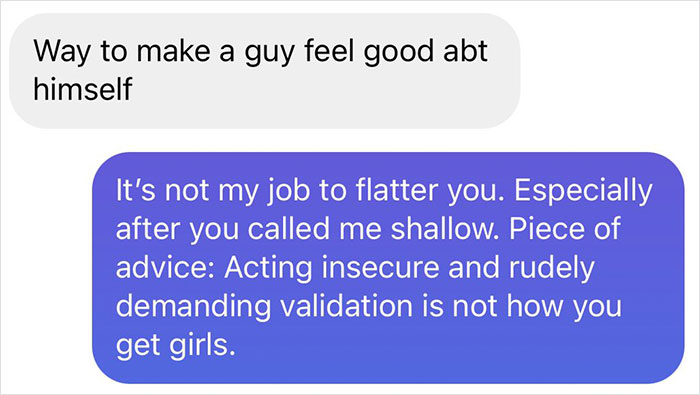 Guy Tracks Down A Woman Who Ignored Him On A Dating App To Complain About It, But She Puts Him In His Place