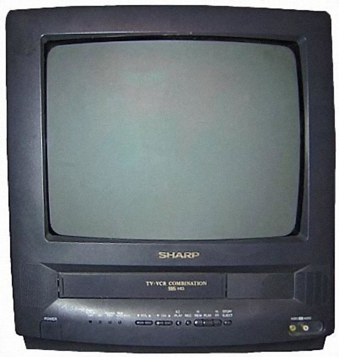 TVs With A VHS Player Built Into Them