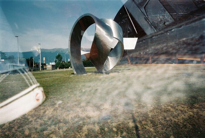 Gibbs Boson Causes Freak Double Exposure At Cern. (I Dropped A Disposable Camera On The Train)