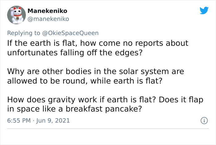 Person Who Deals With A Lot Of Flat Earthers Shares Their Tactic To "Convert" Them