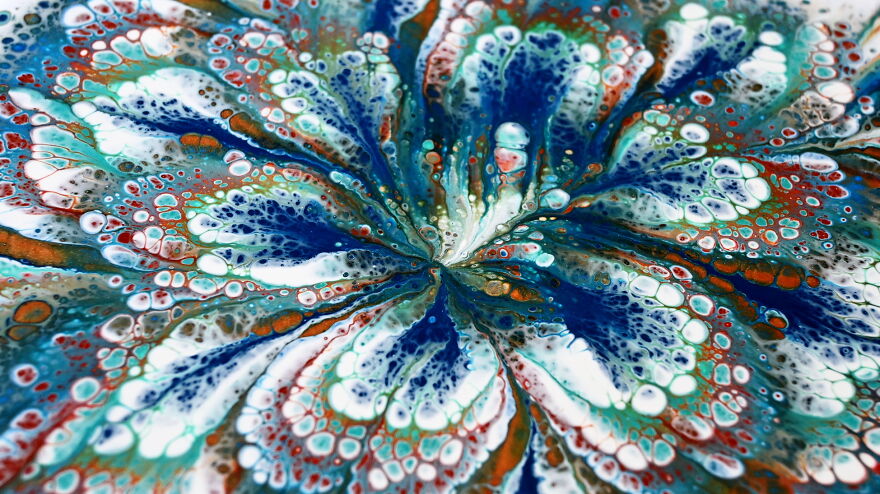 New Recipe ~ Beautiful Acrylic Pour Flower ~ Us Products Pouring Medium ~ Fluid Art Tutorial New Recipe ~ Beautiful Acrylic Pour Flower ~ Us Products Pouring Medium ~ Fluid Art Tutorial