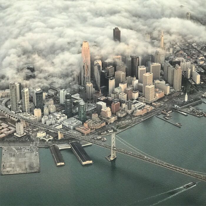 This Morning Above San Francisco