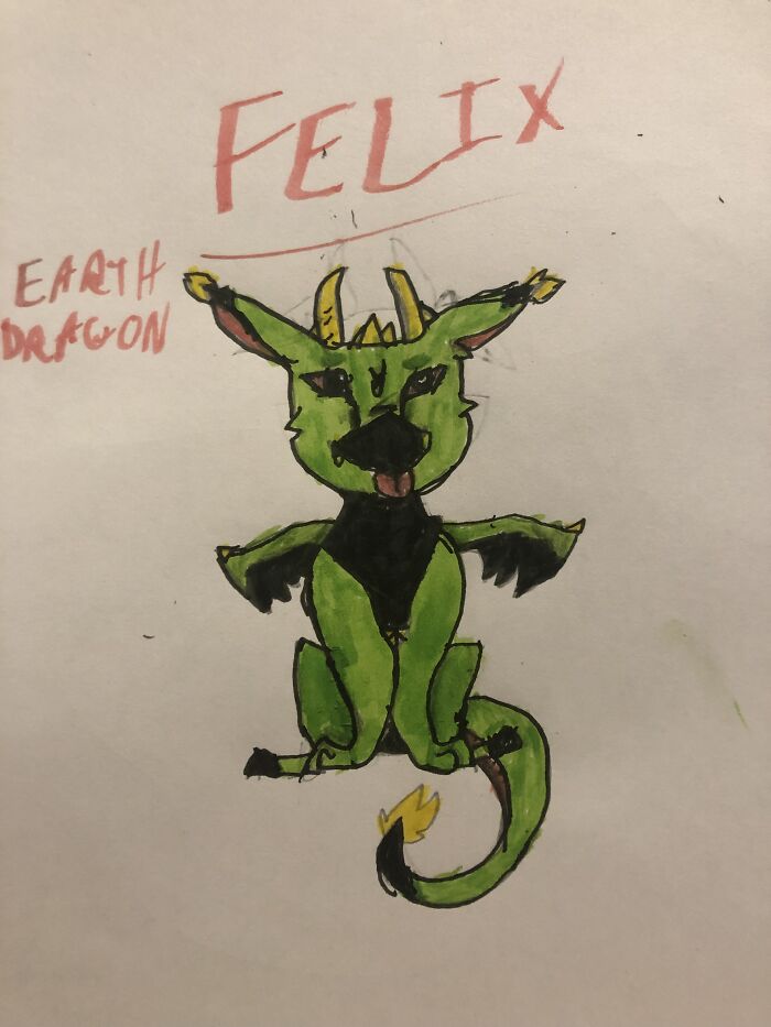 Here’s My Other Dragon. (Earth)