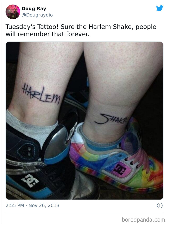 30 Times People Got Themselves A Tattoo That Quickly Became Irrelevant And Very Uncool