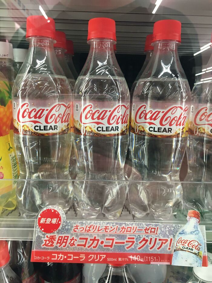 ¿Cristal Cola? Se vende aquí en Japón