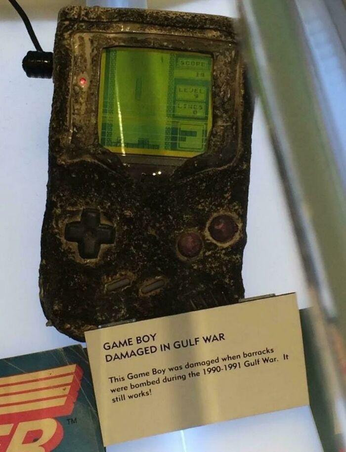 The Game Boy That Survived The Gulf War (1991)