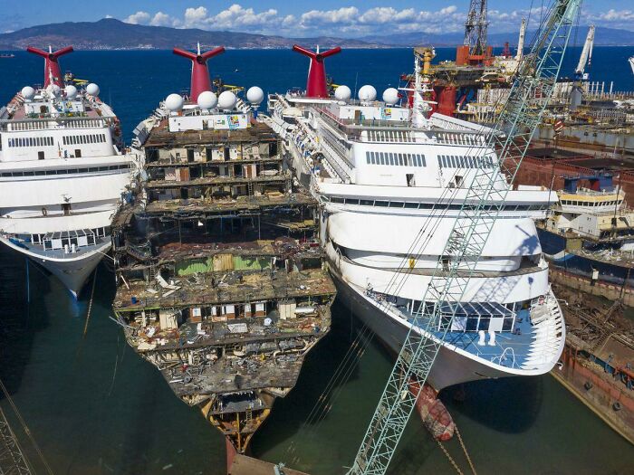 Carnival Cruise Ships Being Scrapped