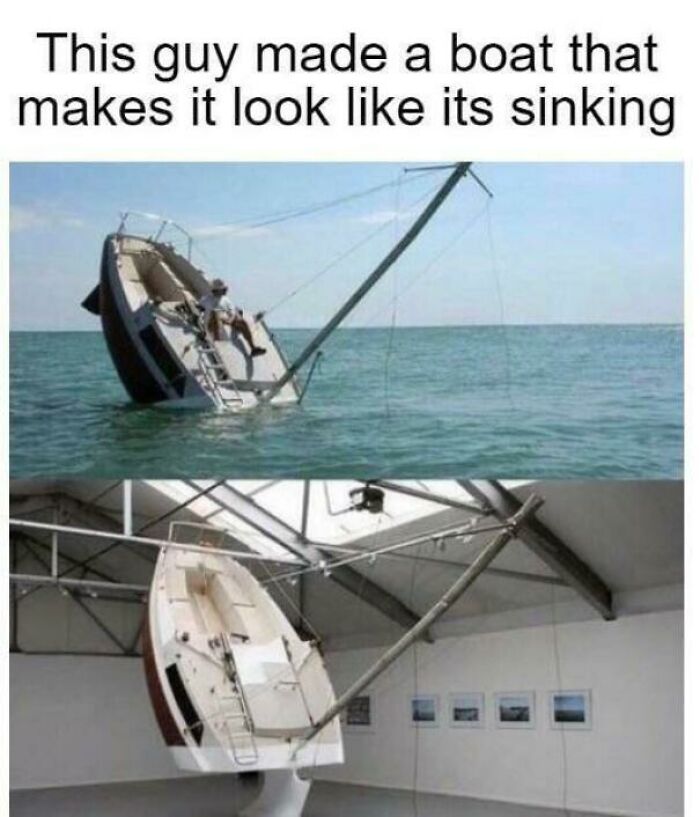 This Boat Looks Like It Is Sinking 24/7 Who Does This