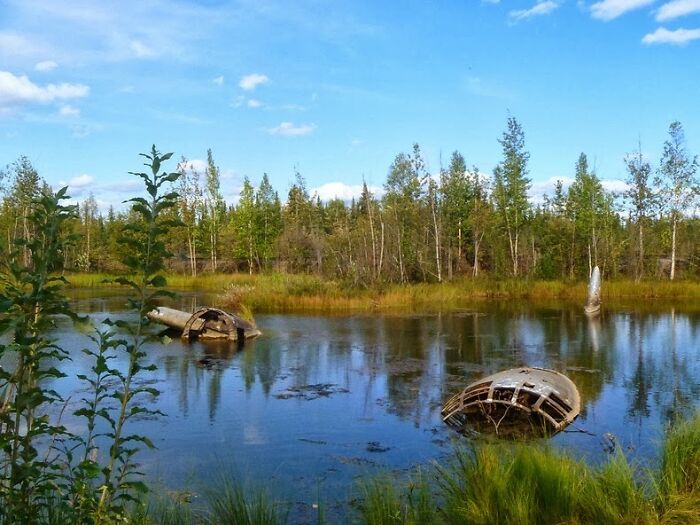 The "Lady Of The Lake", An Abandoned B-29 Superfortress In Alaska