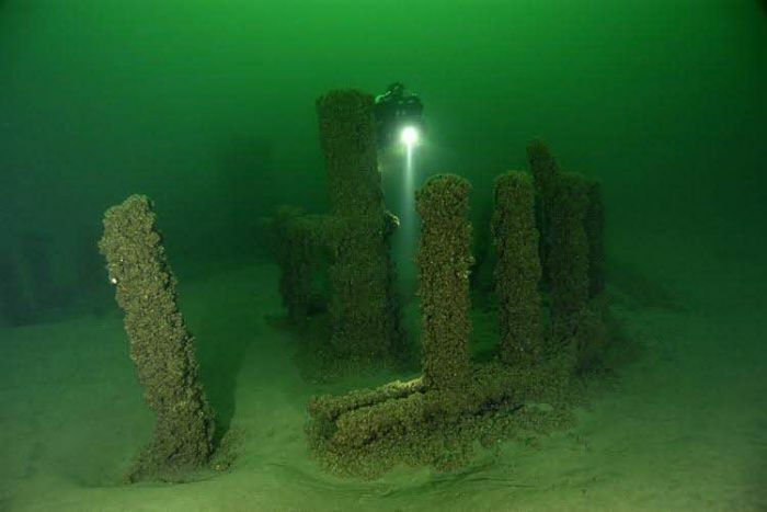 Stonehenge Found 30ft Deep In Lake Michigan, Still A Mystery To This Day