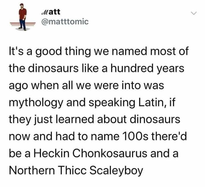 How Else Would You Name Dinosaurs?
