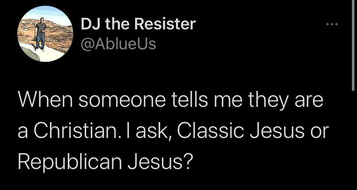 Classic Jesus Or Republican Jesus?
