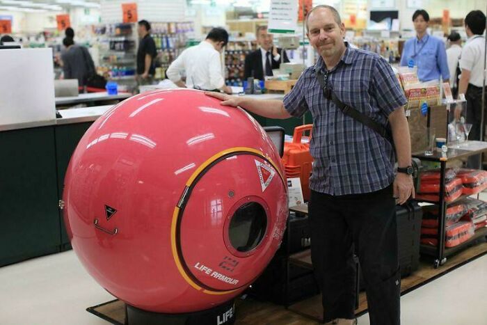 A Tsunami Evacuation Pod For Sale In Japan