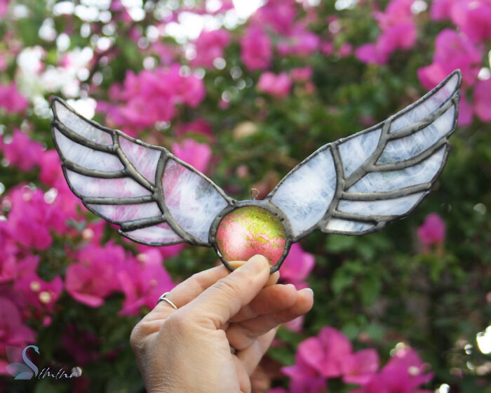 Harry Potter Snitch Made Of Stained Glass - What Do You Think?