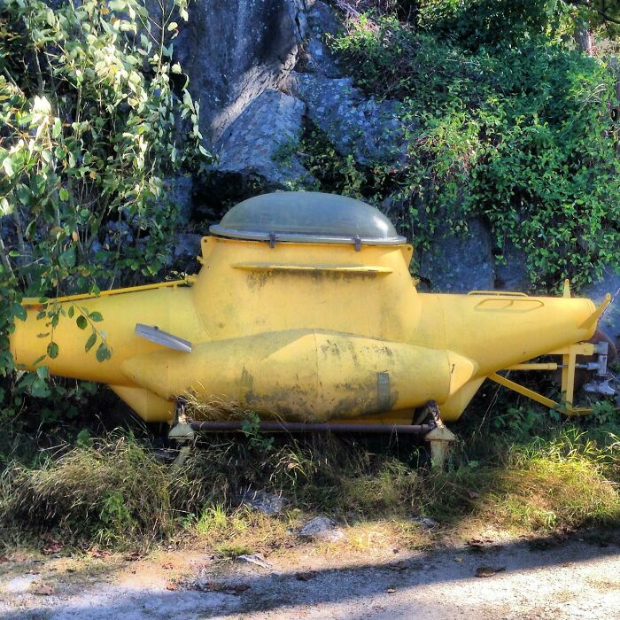 Old Submarine I Stumbled Upon Outside Stockholm, Sweden