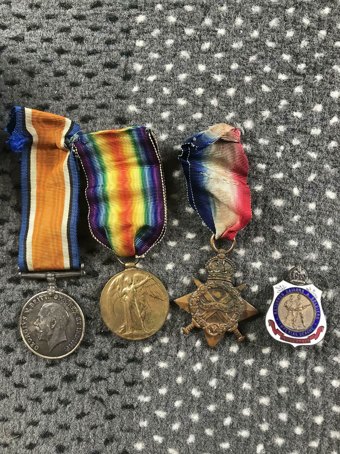 I Found My Great Great Grandfather's WW1 Medals The Other Day