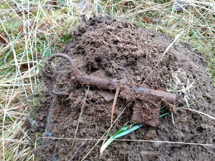 This Old Skeleton Key I Found With My Metal Detector