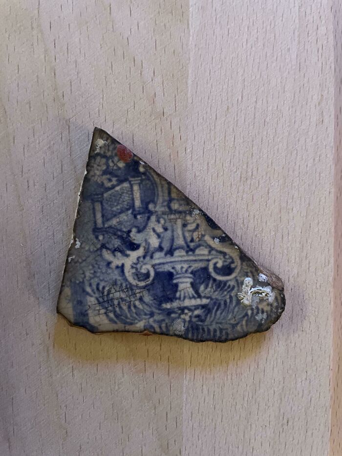 A Shard Of Porcelain I Found Diving On A Wreck