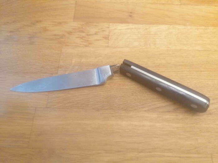 My Most Useful Little Kitchen Knife Went To The Great Drawer In The Sky Today After 18 Years Stalwart Service 
