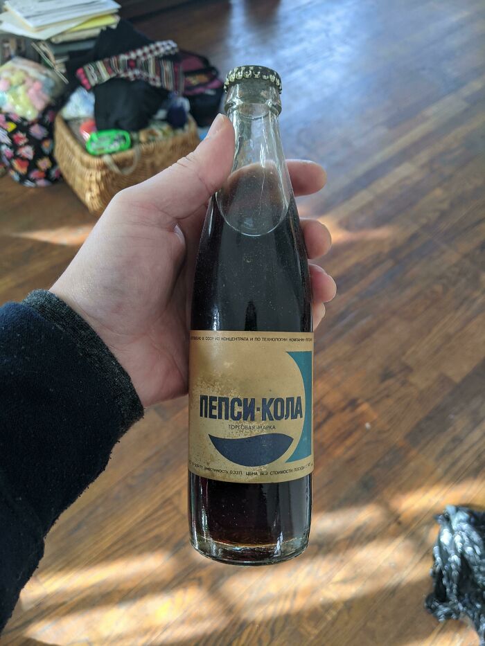 Some Old Russian Pepsi That I Found
