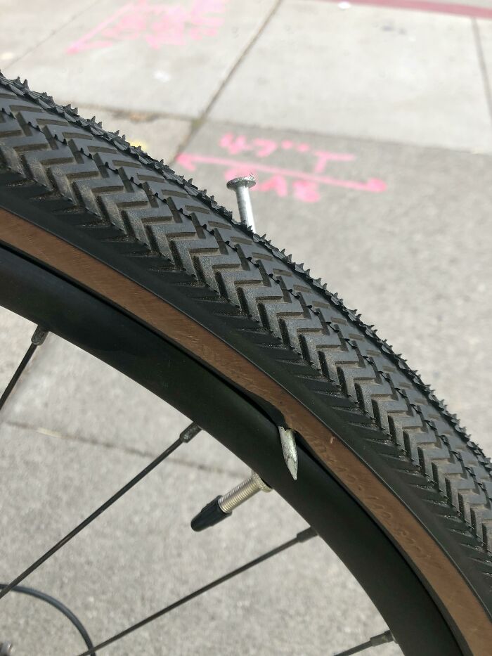 This Tire Was Almost Brand New, Too